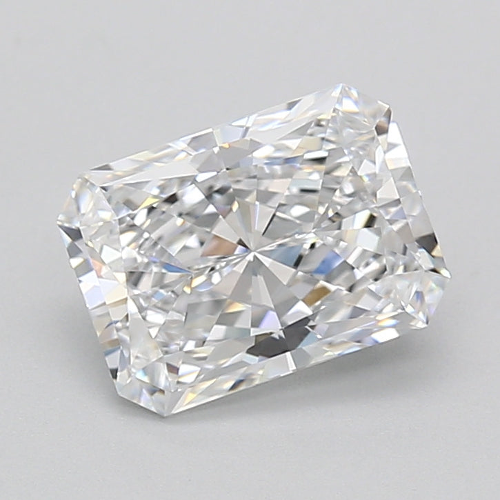 2.03 Carat Radiant Shaped, Ideal Cut, D Color, VVS1 Clarity, IGI Certified Lab Grown Diamond