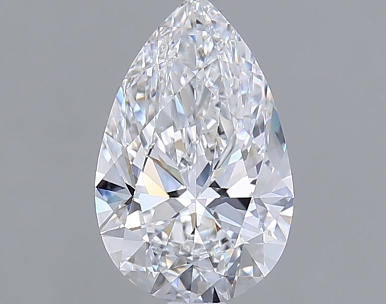 1.53 Carat Pear Shaped, Ideal Cut, D Color, VVS1 Clarity, IGI Certified Lab Grown Diamond