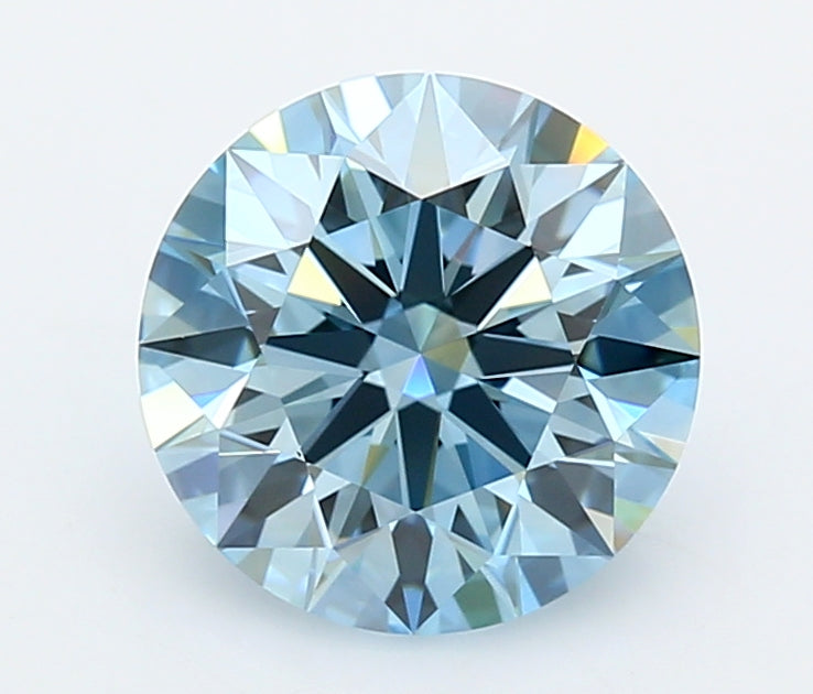 2.50 Carat Round Shaped, Ideal Cut, VS1 Clarity, IGI Certified Lab Grown Diamond