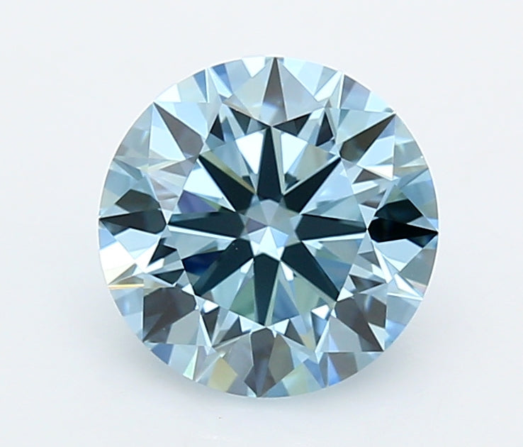 2.08 Carat Round Shaped, Ideal Cut, VVS2 Clarity, IGI Certified Lab Grown Diamond