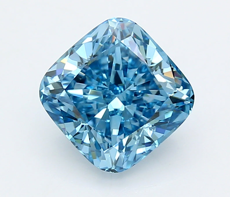 2.58 Carat Cushion Shaped, Ideal Cut, VVS2 Clarity, IGI Certified Lab Grown Diamond