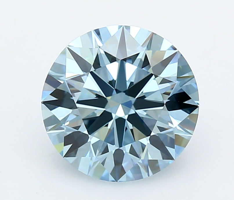 2.98 Carat Round Shaped, Ideal Cut, VVS2 Clarity, IGI Certified Lab Grown Diamond