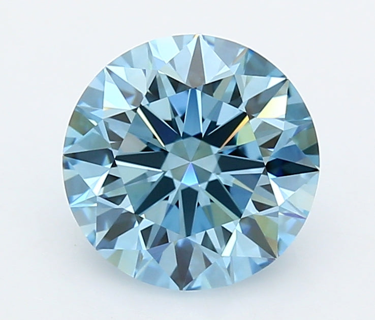 2.47 Carat Round Shaped, Ideal Cut, VVS2 Clarity, IGI Certified Lab Grown Diamond