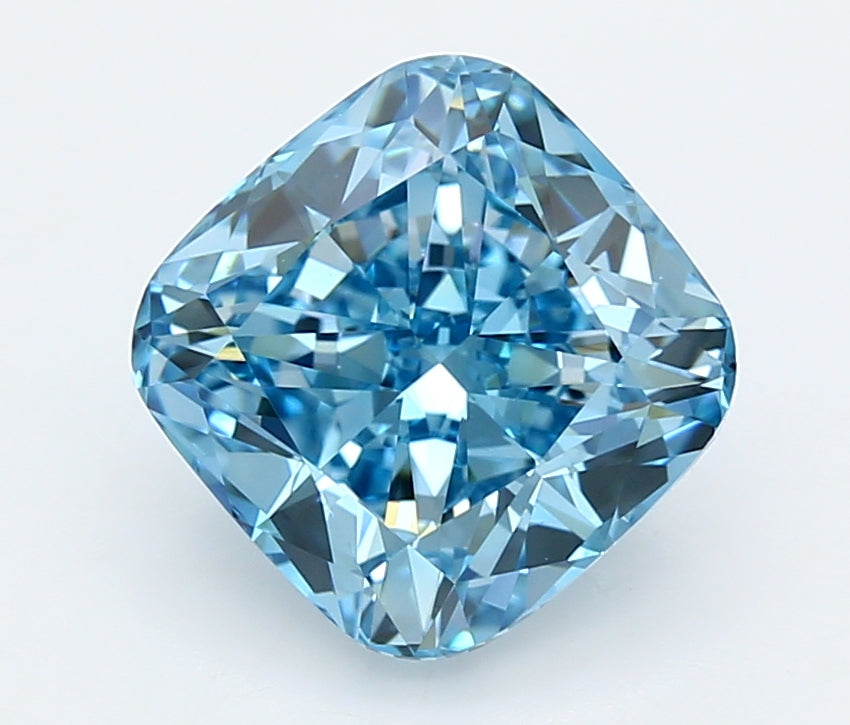 3.78 Carat Cushion Shaped, Ideal Cut, VVS2 Clarity, IGI Certified Lab Grown Diamond