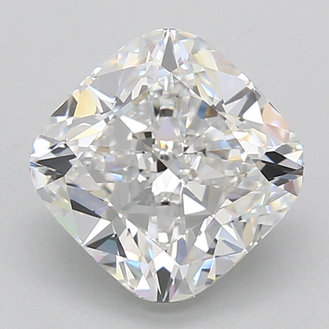 3.08 Carat Cushion Shaped, Ideal Cut, D Color, VVS1 Clarity, IGI Certified Lab Grown Diamond