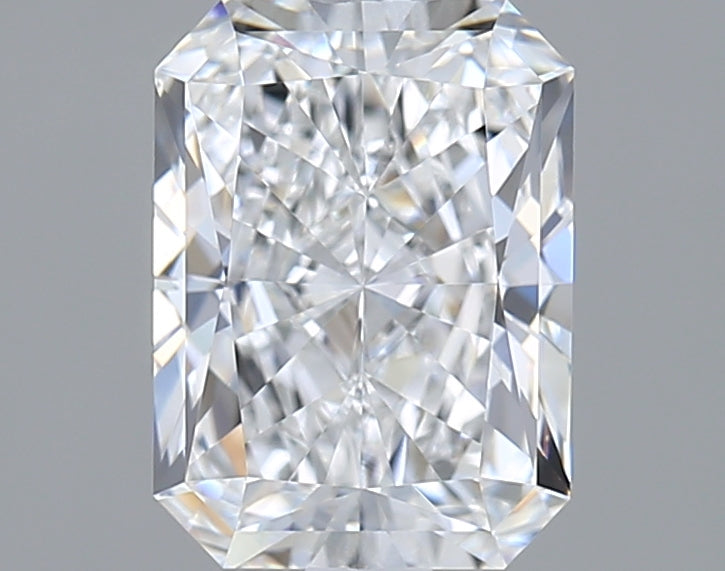 1.72 Carat Radiant Shaped, Ideal Cut, E Color, IF Clarity, IGI Certified Lab Grown Diamond