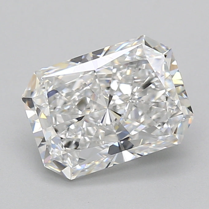 2.05 Carat Radiant Shaped, Ideal Cut, E Color, IF Clarity, IGI Certified Lab Grown Diamond