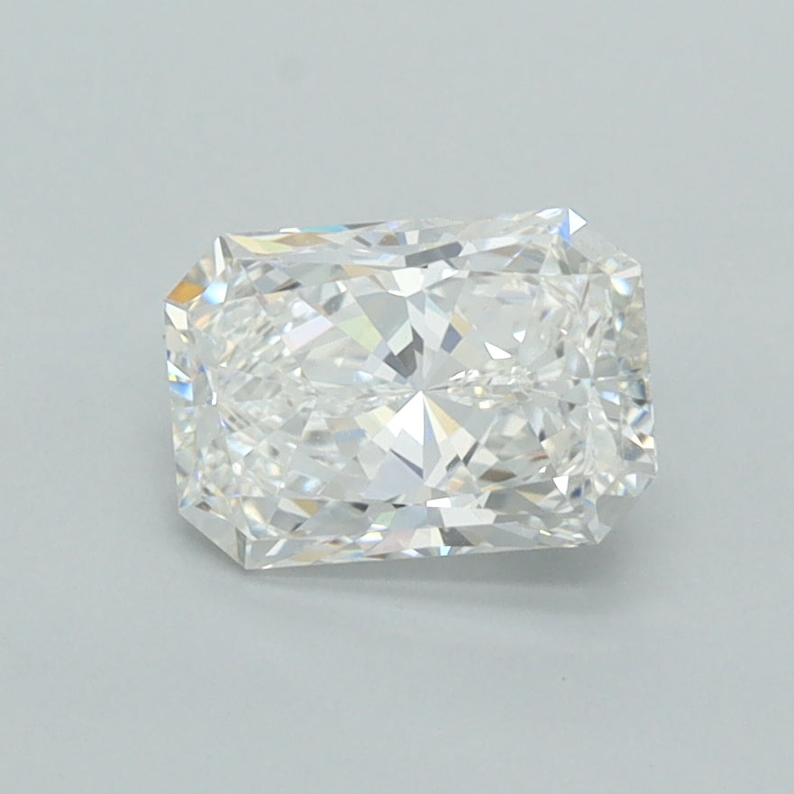 1.11 Carat Radiant Shaped, Excellent Cut, E Color, VVS1 Clarity, IGI Certified Lab Grown Diamond