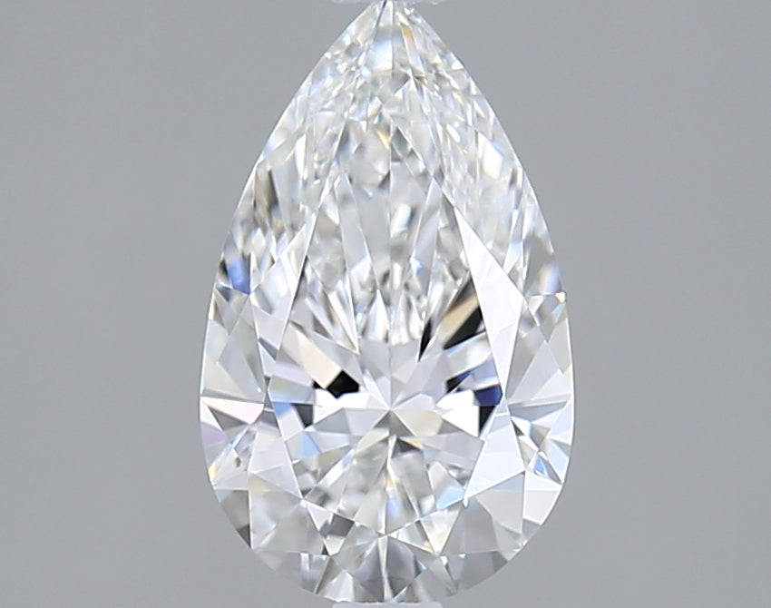 1.55 Carat Pear Shaped, Ideal Cut, D Color, VVS1 Clarity, IGI Certified Lab Grown Diamond