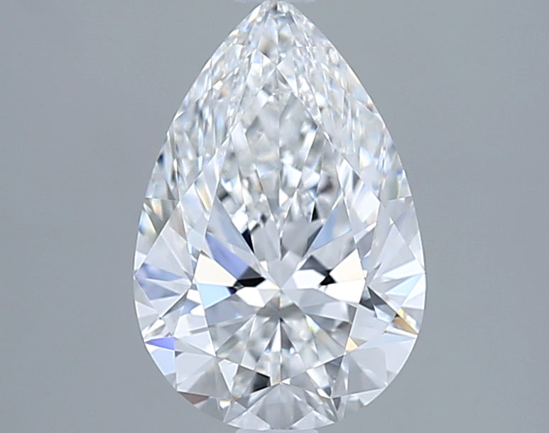1.68 Carat Pear Shaped, Ideal Cut, D Color, VVS1 Clarity, IGI Certified Lab Grown Diamond