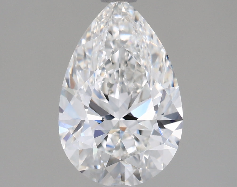 1.44 Carat Pear Shaped, Excellent Cut, F Color, VVS1 Clarity, IGI Certified Lab Grown Diamond