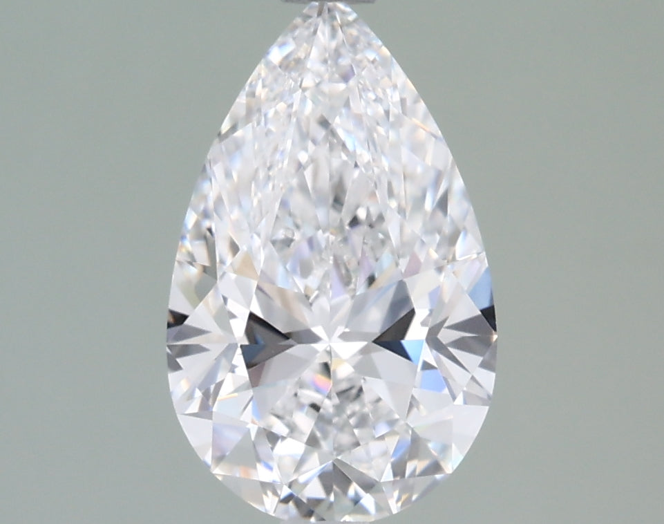 1.51 Carat Pear Shaped, Excellent Cut, D Color, VVS1 Clarity, IGI Certified Lab Grown Diamond