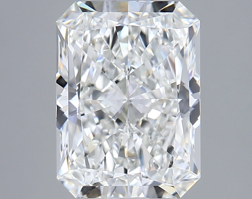 2.02 Carat Radiant Shaped, Ideal Cut, E Color, VVS1 Clarity, IGI Certified Lab Grown Diamond