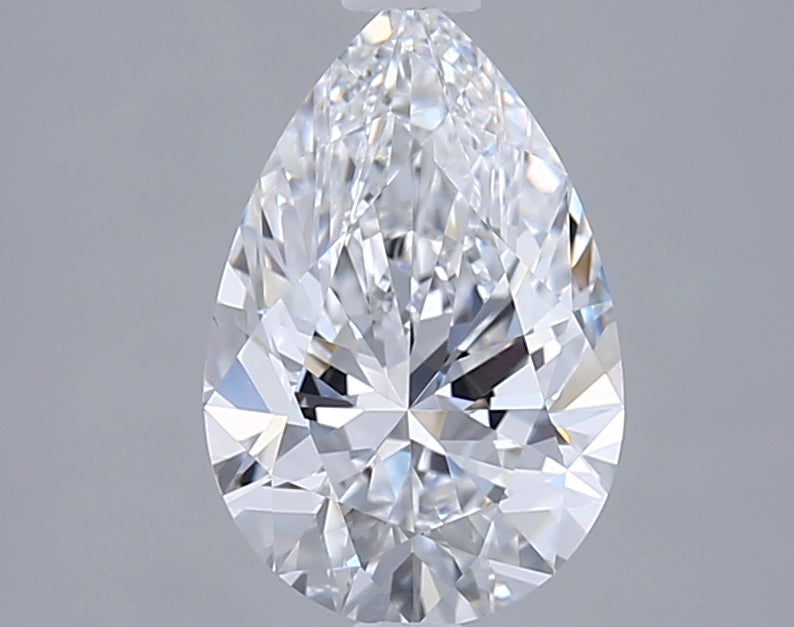 2.03 Carat Pear Shaped, Ideal Cut, E Color, VVS1 Clarity, IGI Certified Lab Grown Diamond