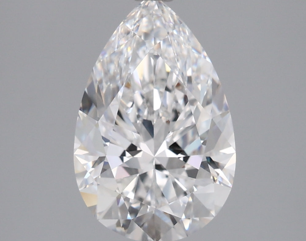 2.15 Carat Pear Shaped, Ideal Cut, D Color, VVS1 Clarity, IGI Certified Lab Grown Diamond