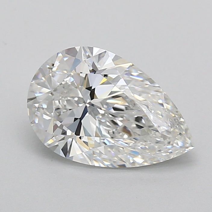 2.03 Carat Pear Shaped, Ideal Cut, D Color, VVS1 Clarity, IGI Certified Lab Grown Diamond