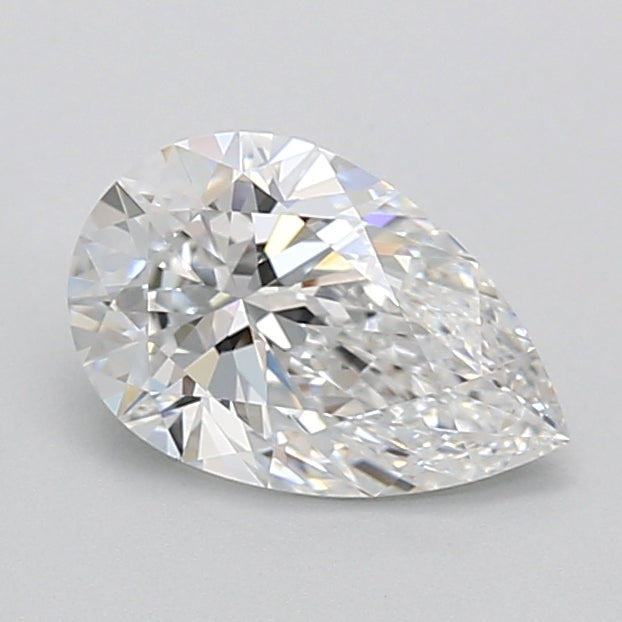 1.52 Carat Pear Shaped, Ideal Cut, D Color, VVS1 Clarity, IGI Certified Lab Grown Diamond