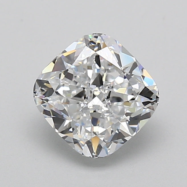 2.10 Carat Cushion Shaped, Ideal Cut, D Color, VVS1 Clarity, IGI Certified Lab Grown Diamond