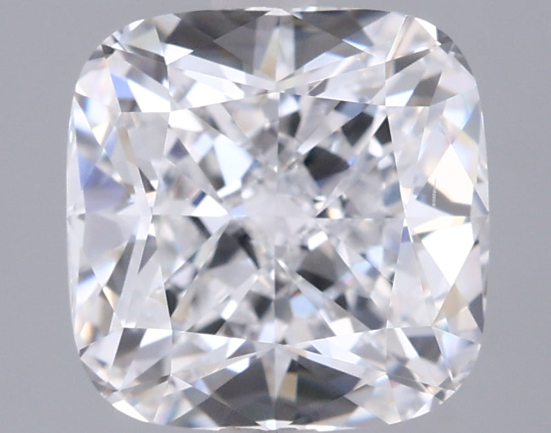 2.51 Carat Cushion Shaped, Ideal Cut, D Color, VS2 Clarity, IGI Certified Lab Grown Diamond