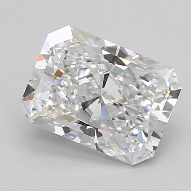 2.09 Carat Radiant Shaped, Ideal Cut, D Color, VVS1 Clarity, IGI Certified Lab Grown Diamond