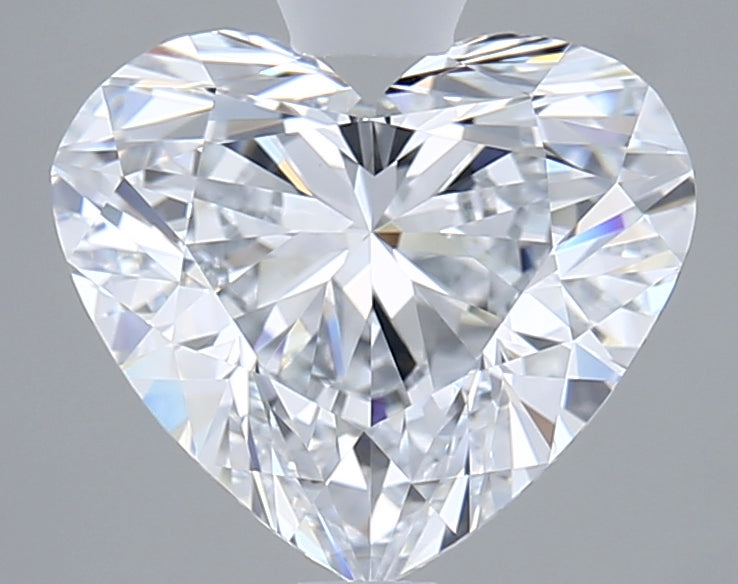2.11 Carat Heart Shaped, Ideal Cut, D Color, VVS2 Clarity, IGI Certified Lab Grown Diamond