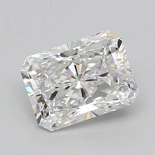 2.04 Carat Radiant Shaped, Excellent Cut, D Color, VVS1 Clarity, IGI Certified Lab Grown Diamond