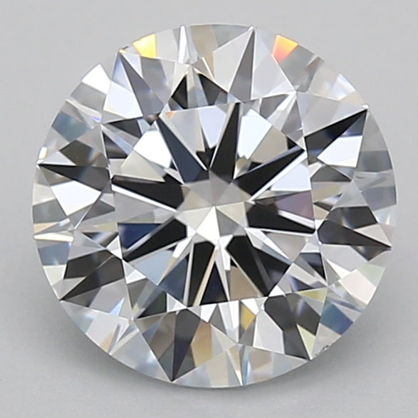 2.52 Carat Round Shaped, Ideal Cut, D Color, VVS1 Clarity, IGI Certified Lab Grown Diamond