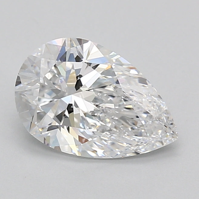 2.00 Carat Pear Shaped, Ideal Cut, D Color, VVS1 Clarity, IGI Certified Lab Grown Diamond