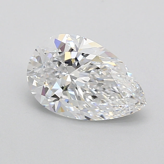 1.51 Carat Pear Shaped, Ideal Cut, D Color, VVS1 Clarity, IGI Certified Lab Grown Diamond