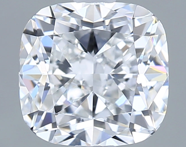 1.57 Carat Cushion Shaped, Ideal Cut, D Color, VVS1 Clarity, IGI Certified Lab Grown Diamond