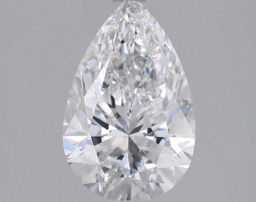 1.58 Carat Pear Shaped, Excellent Cut, D Color, VVS1 Clarity, IGI Certified Lab Grown Diamond