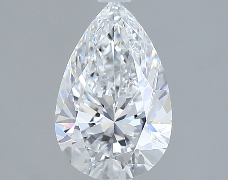 1.58 Carat Pear Shaped, Excellent Cut, D Color, VVS1 Clarity, IGI Certified Lab Grown Diamond