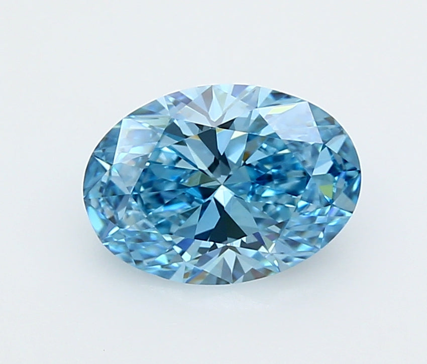 2.18 Carat Oval Shaped, Ideal Cut, VVS2 Clarity, IGI Certified Lab Grown Diamond