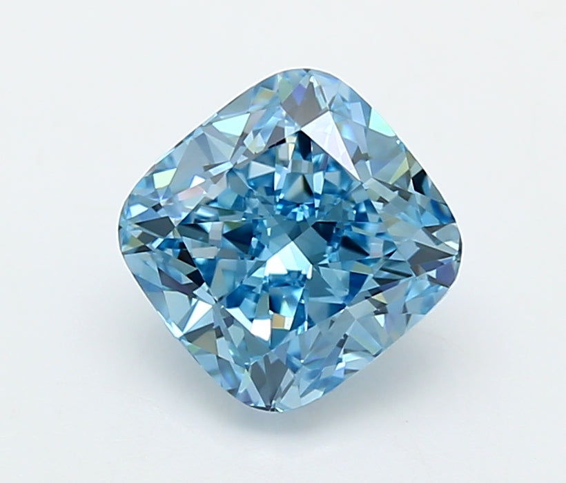 2.86 Carat Cushion Shaped, Ideal Cut, VVS2 Clarity, IGI Certified Lab Grown Diamond