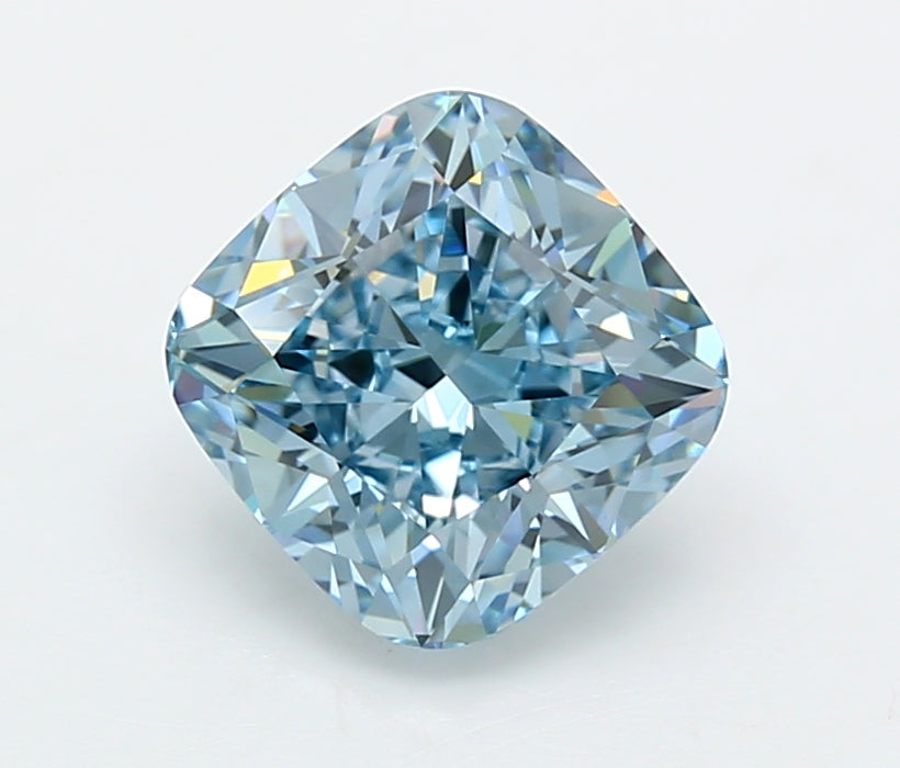 3.02 Carat Cushion Shaped, Ideal Cut, VVS1 Clarity, IGI Certified Lab Grown Diamond