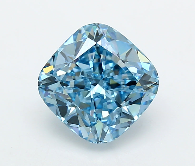 3.01 Carat Cushion Shaped, Ideal Cut, VVS2 Clarity, IGI Certified Lab Grown Diamond