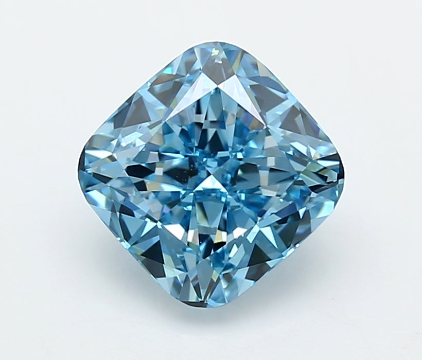 3.05 Carat Cushion Shaped, Ideal Cut, VVS1 Clarity, IGI Certified Lab Grown Diamond