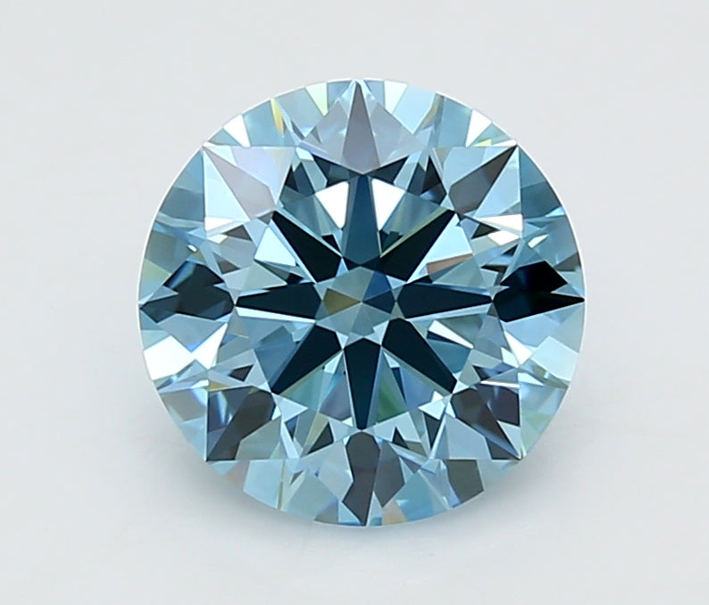 3.05 Carat Round Shaped, Ideal Cut, VVS2 Clarity, IGI Certified Lab Grown Diamond