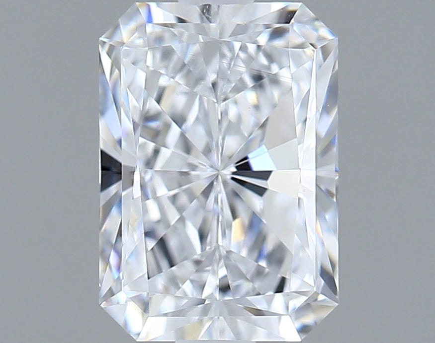 1.60 Carat Radiant Shaped, Ideal Cut, E Color, VVS1 Clarity, IGI Certified Lab Grown Diamond