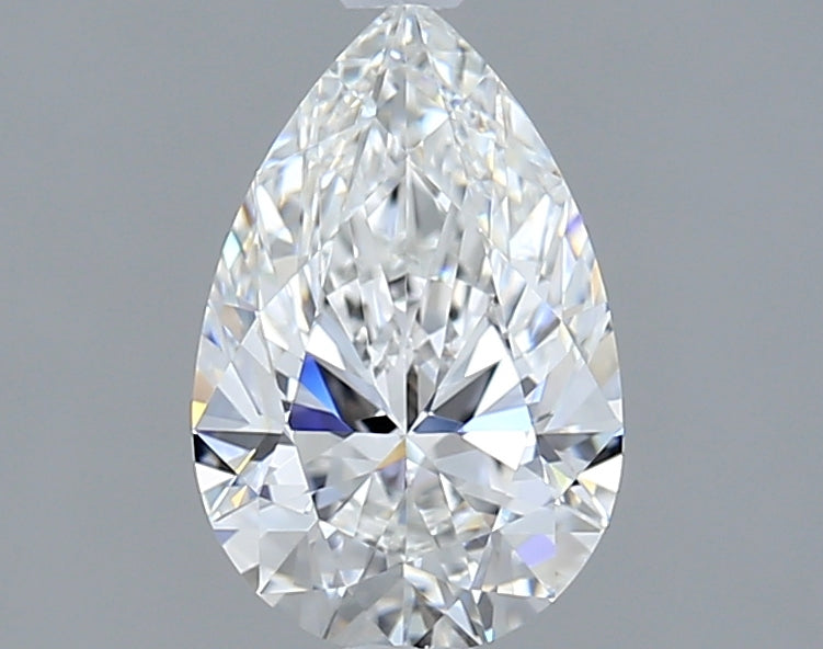 1.54 Carat Pear Shaped, Ideal Cut, E Color, VVS1 Clarity, IGI Certified Lab Grown Diamond