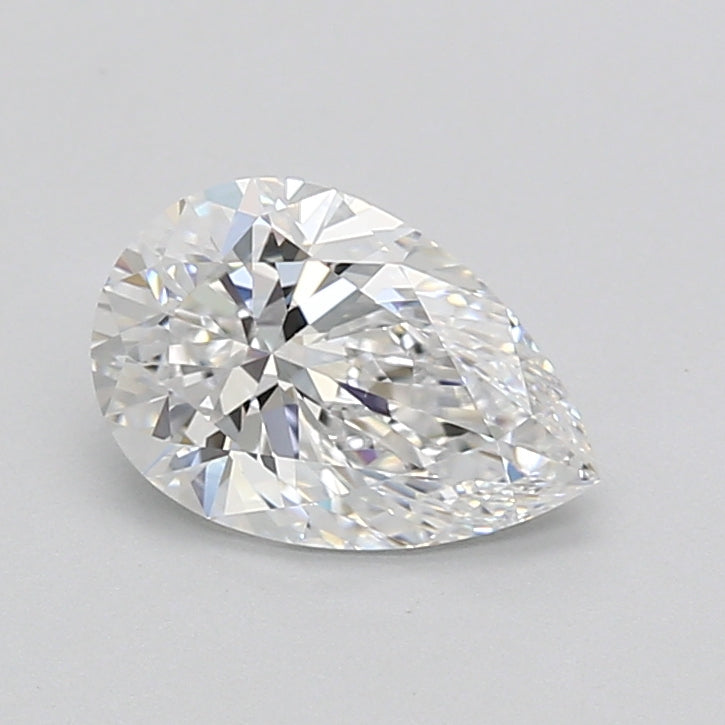 1.64 Carat Pear Shaped, Ideal Cut, D Color, VVS1 Clarity, IGI Certified Lab Grown Diamond