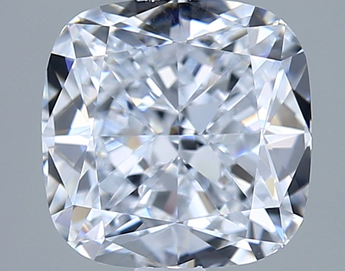 2.14 Carat Cushion Shaped, Ideal Cut, E Color, VVS1 Clarity, IGI Certified Lab Grown Diamond