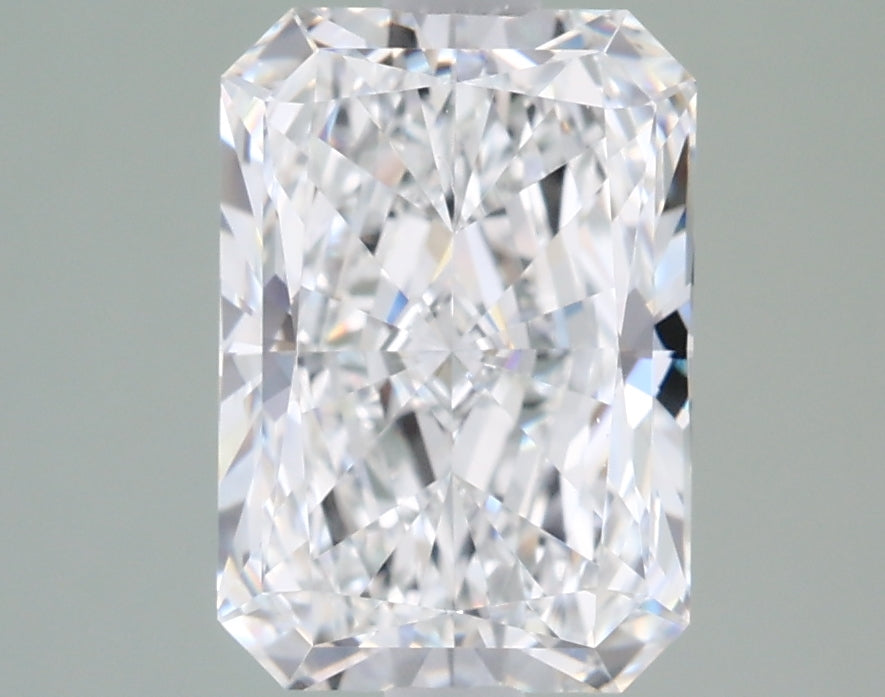 2.06 Carat Radiant Shaped, Ideal Cut, E Color, VVS1 Clarity, IGI Certified Lab Grown Diamond