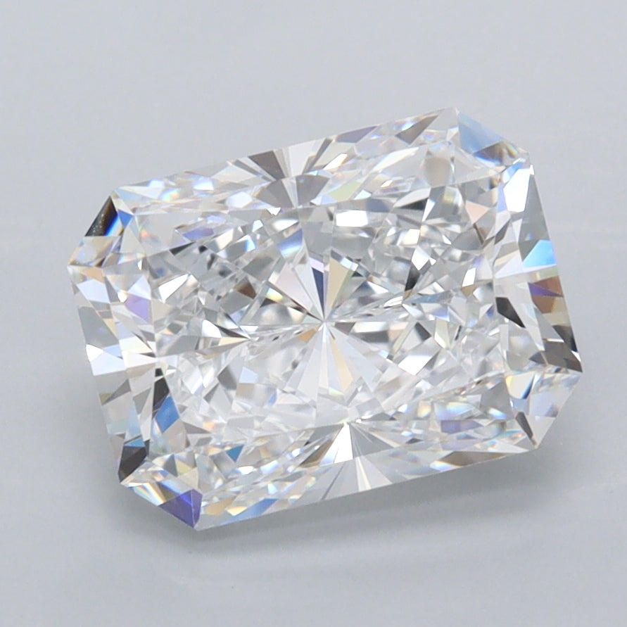 1.88 Carat Radiant Shaped, Ideal Cut, D Color, FL Clarity, IGI Certified Lab Grown Diamond