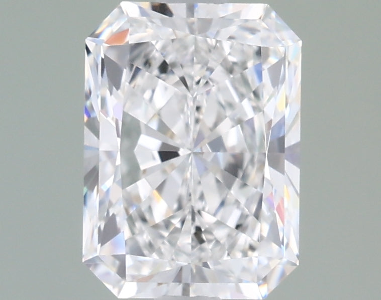 1.50 Carat Radiant Shaped, Ideal Cut, E Color, VVS1 Clarity, IGI Certified Lab Grown Diamond