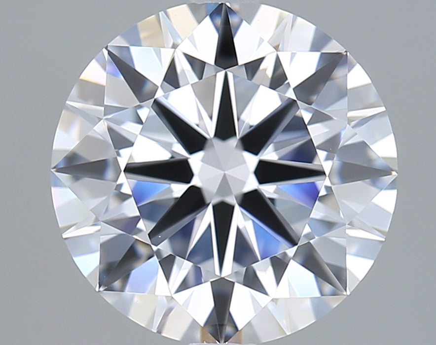 3.02 Carat Round Shaped, Ideal Cut, E Color, VVS1 Clarity, IGI Certified Lab Grown Diamond