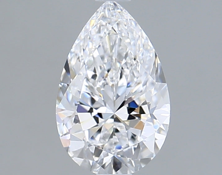 1.37 Carat Pear Shaped, Ideal Cut, D Color, IF Clarity, IGI Certified Lab Grown Diamond