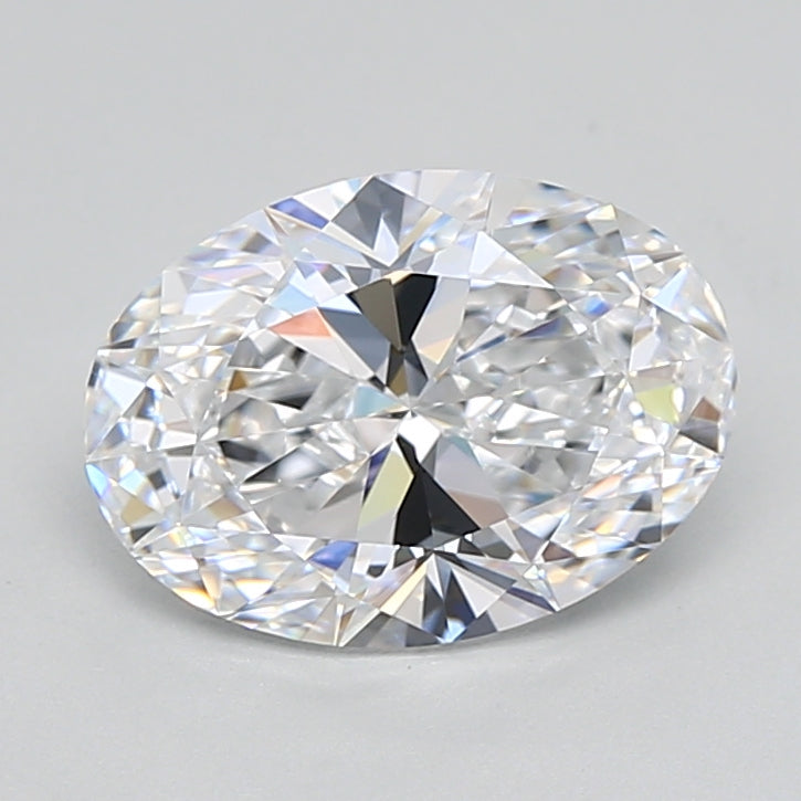 2.04 Carat Oval Shaped, Ideal Cut, D Color, VVS1 Clarity, IGI Certified Lab Grown Diamond
