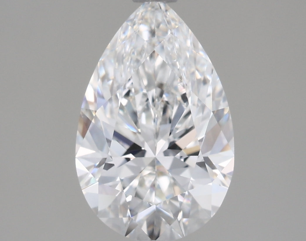 1.62 Carat Pear Shaped, Excellent Cut, F Color, VVS1 Clarity, IGI Certified Lab Grown Diamond