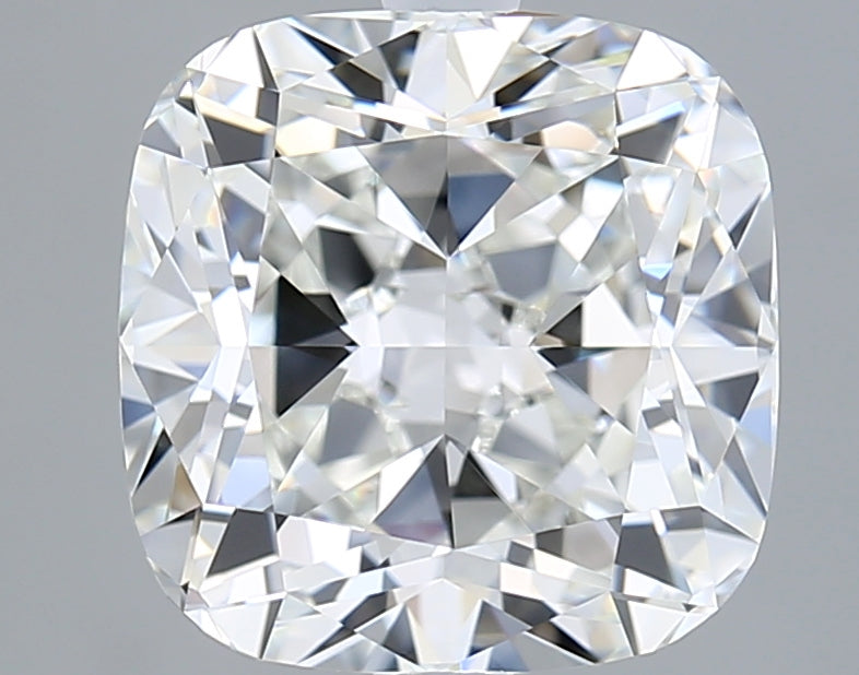 4.26 Carat Cushion Shaped, Ideal Cut, F Color, VVS2 Clarity, IGI Certified Lab Grown Diamond